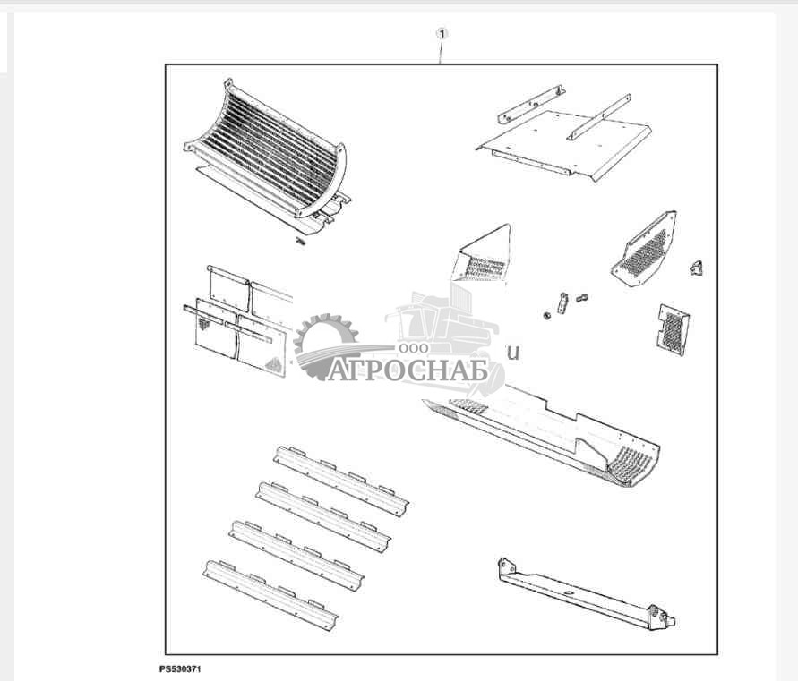 Attachment, Corn Harvesting Assembly 